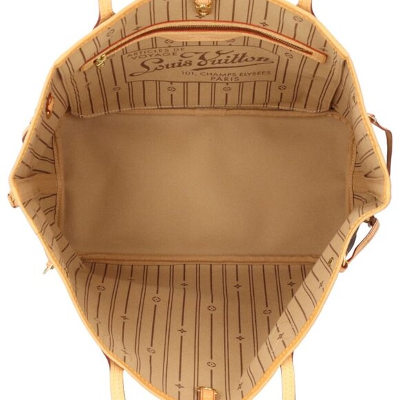 Louis Vuitton Neverfull MM Monogram Tote Canvas Brown Neverfull Mm - Picture 7 of 10